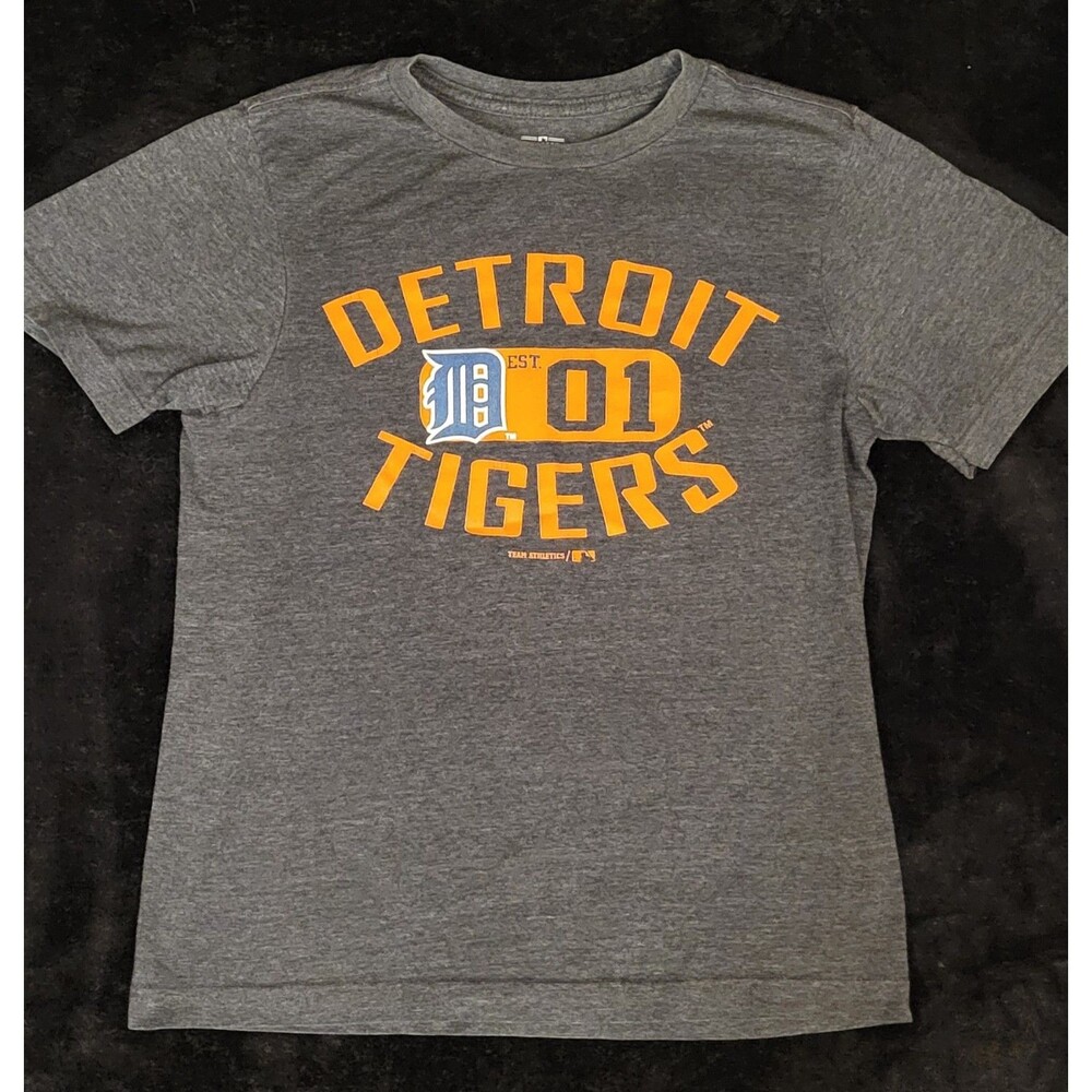 Boys Youth Size Large 10-12 Genuine Merchandise Tigers T-Shirt